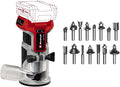 Einhell Professional Akku-Kantenfräse TP-ET 18 Li BL-Solo Power X-Change (18 V, 8 mm, 6 mm, 40 mm, Ohne Akku und Ladegerät