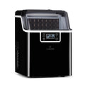 Klarstein Eiswürfelmaschine für Zuhause Camping Gastro, Kontrollleuchte, 20 kg, 3,2 l, 24 W, Edelstahl