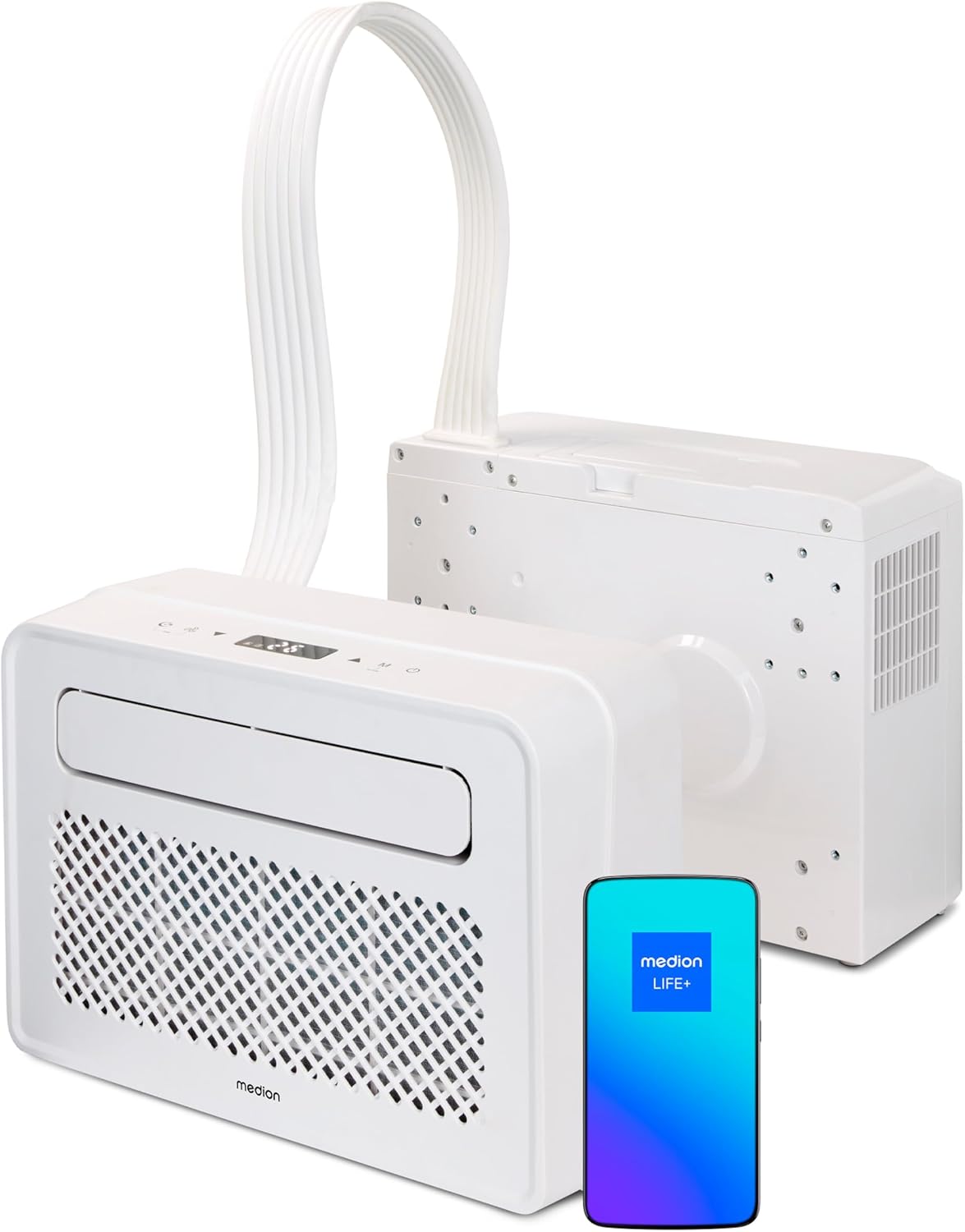 MEDION P502 Smarte Split Klimaanlage, Camping-Klimaanlage, App